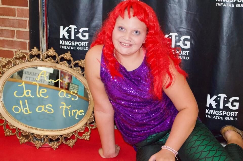Haley as Ariel